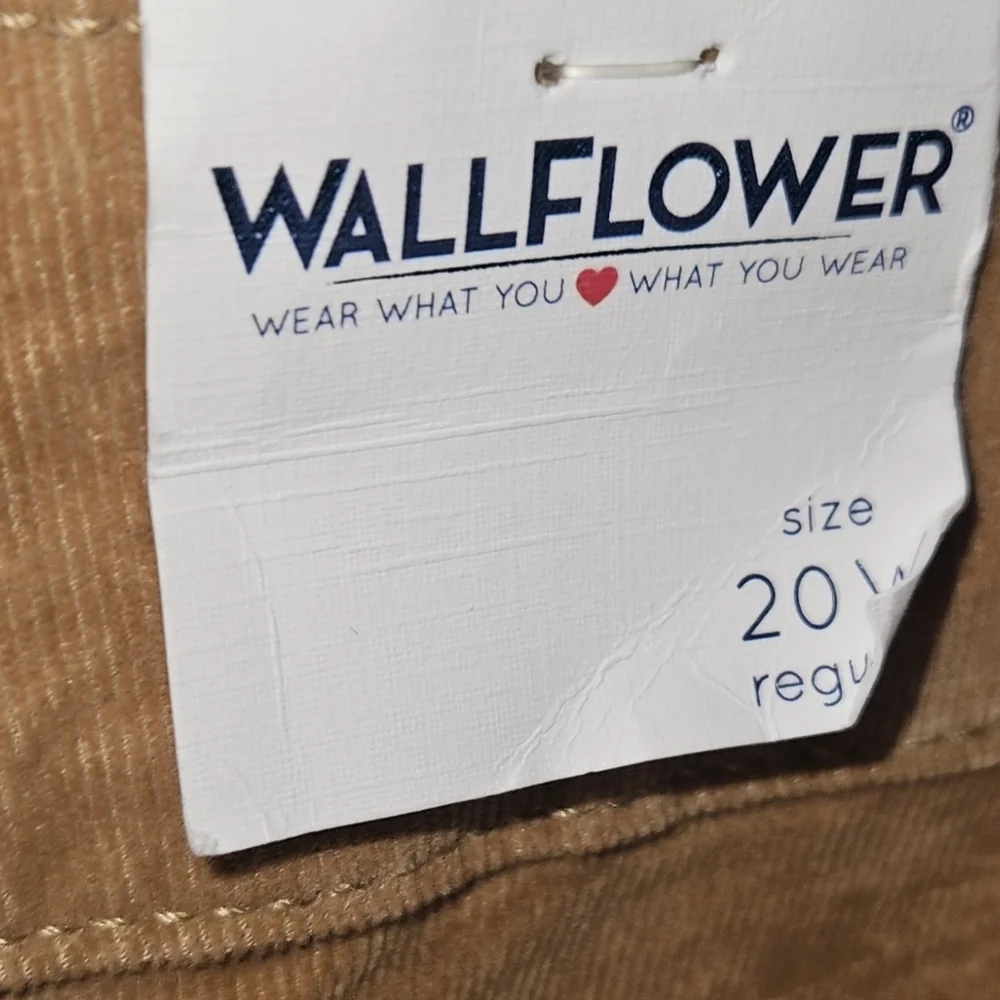 NWT Wallflower Corduroy Skirt